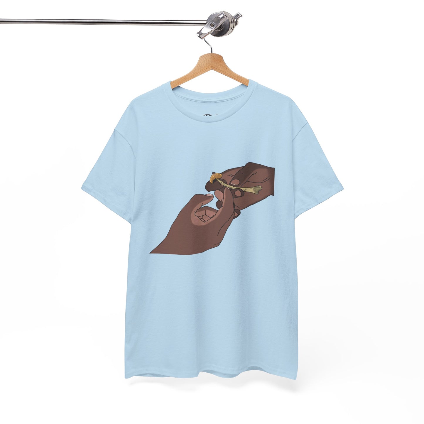 “Bros Get High” 100% Cotton Pass Dat Shroom Tee