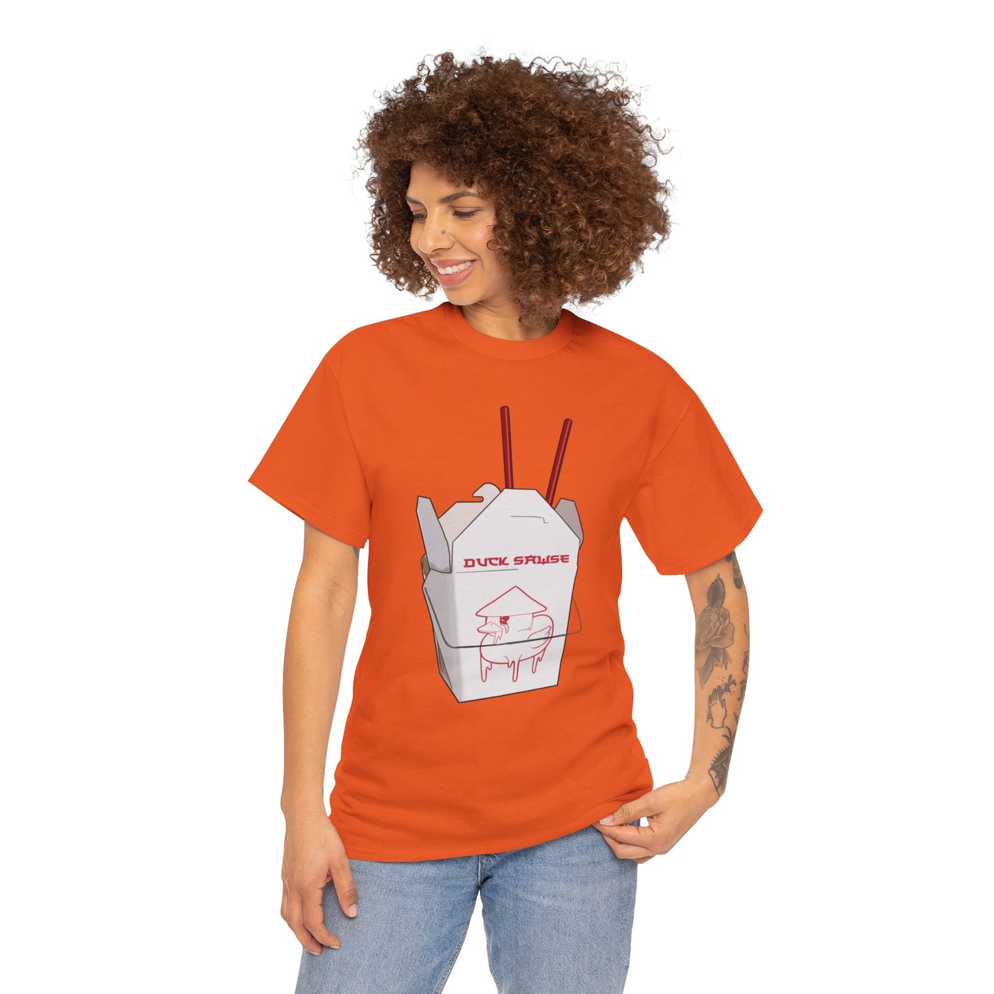 Duck Sawse Take-Out 100% Cotton Tee