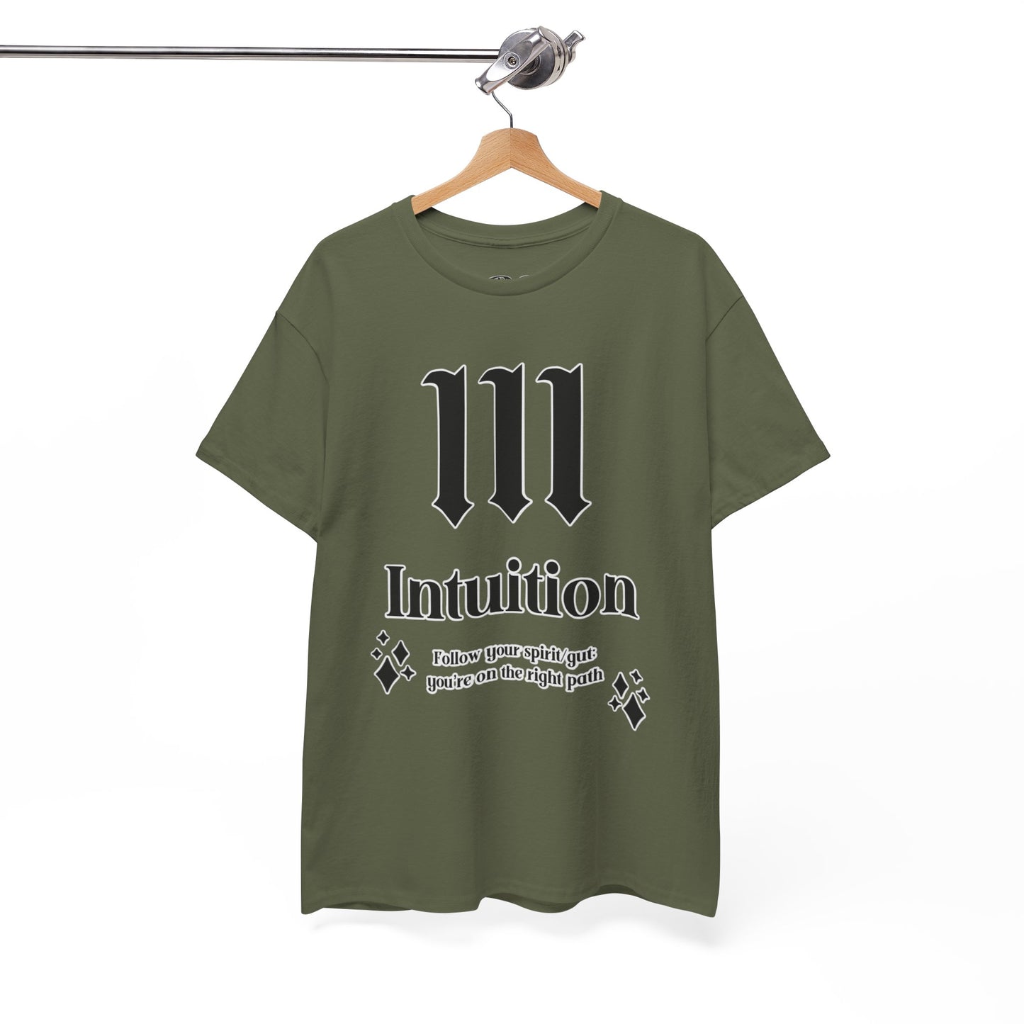 111 Intuition T-Shirt Angel Numbers x BLK