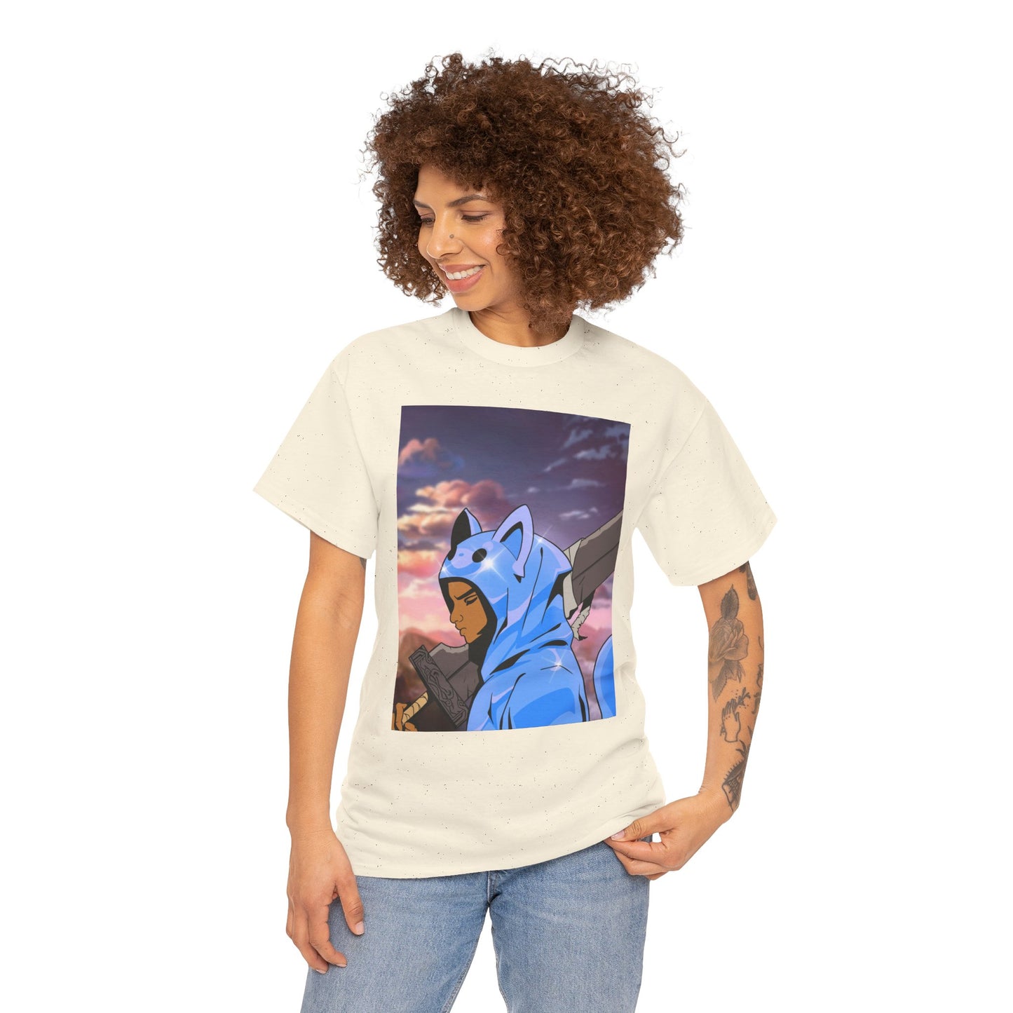 Main Character Arc DingxAzuki Tee Heavy Cotton