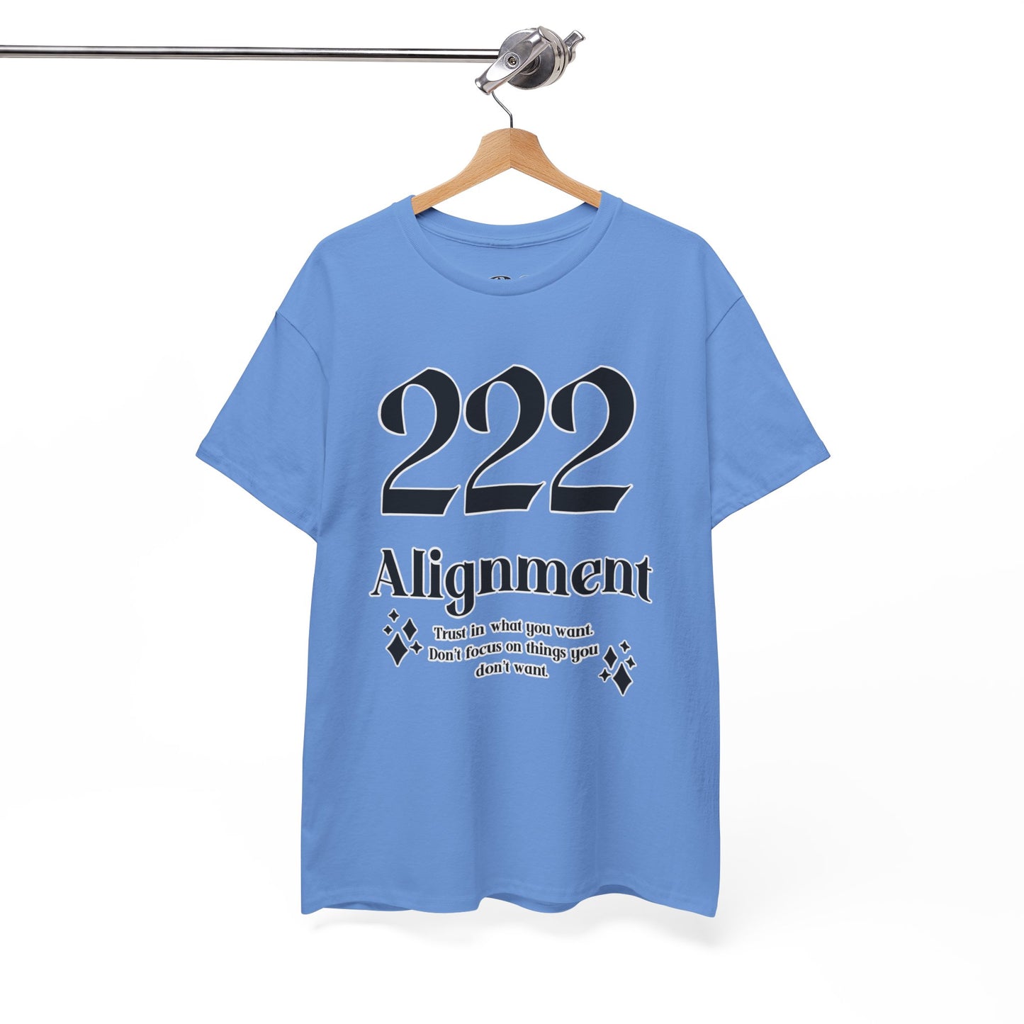 222 Alignment T-Shirt Angel Numbers x BLK