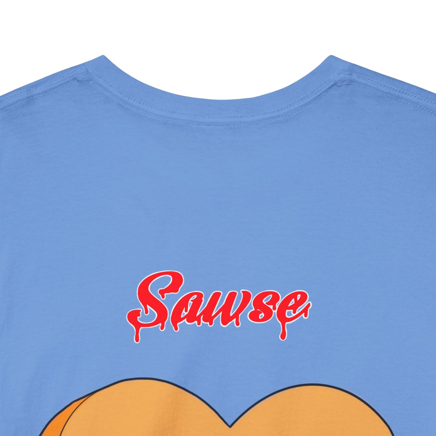 Conversation Heart Duck Sawse Logo Tee Heavy Cotton 01
