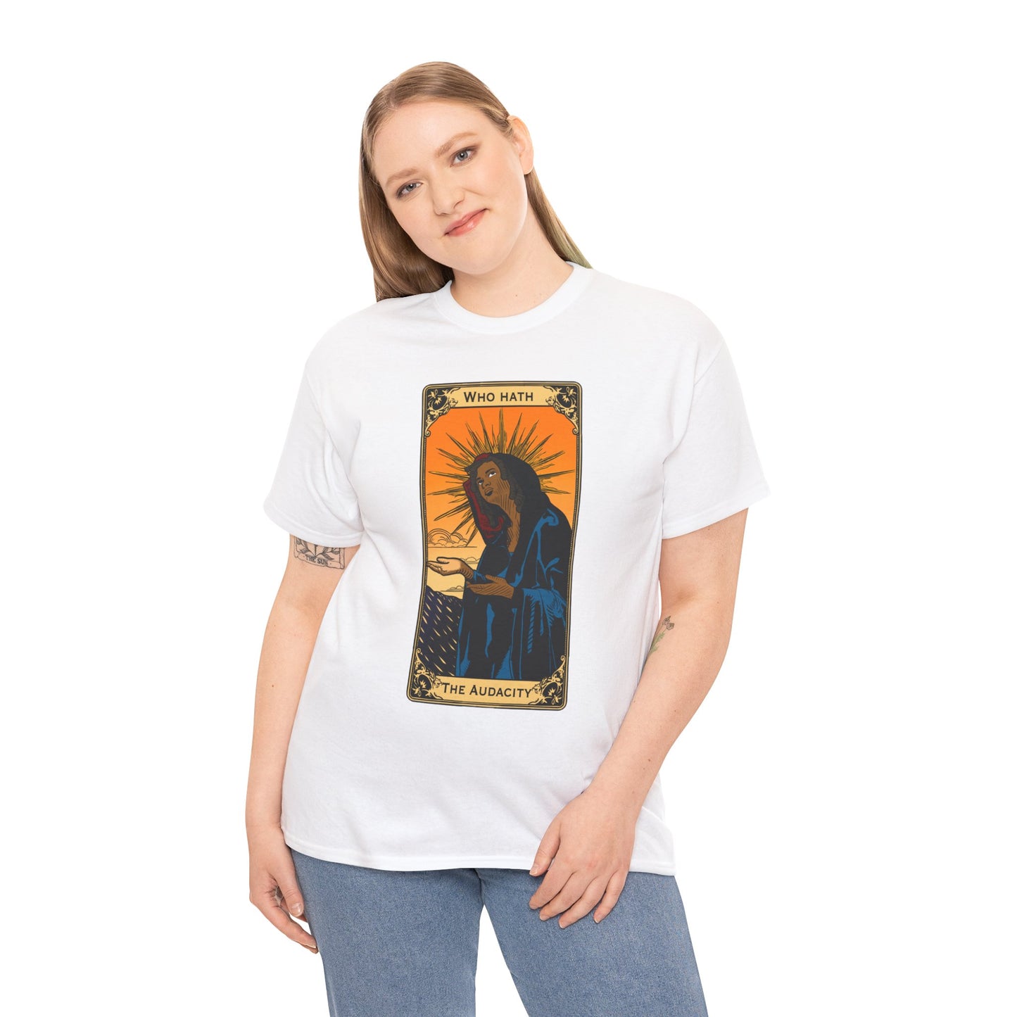 The Audacity Tarot Card 100% Cotton Tee