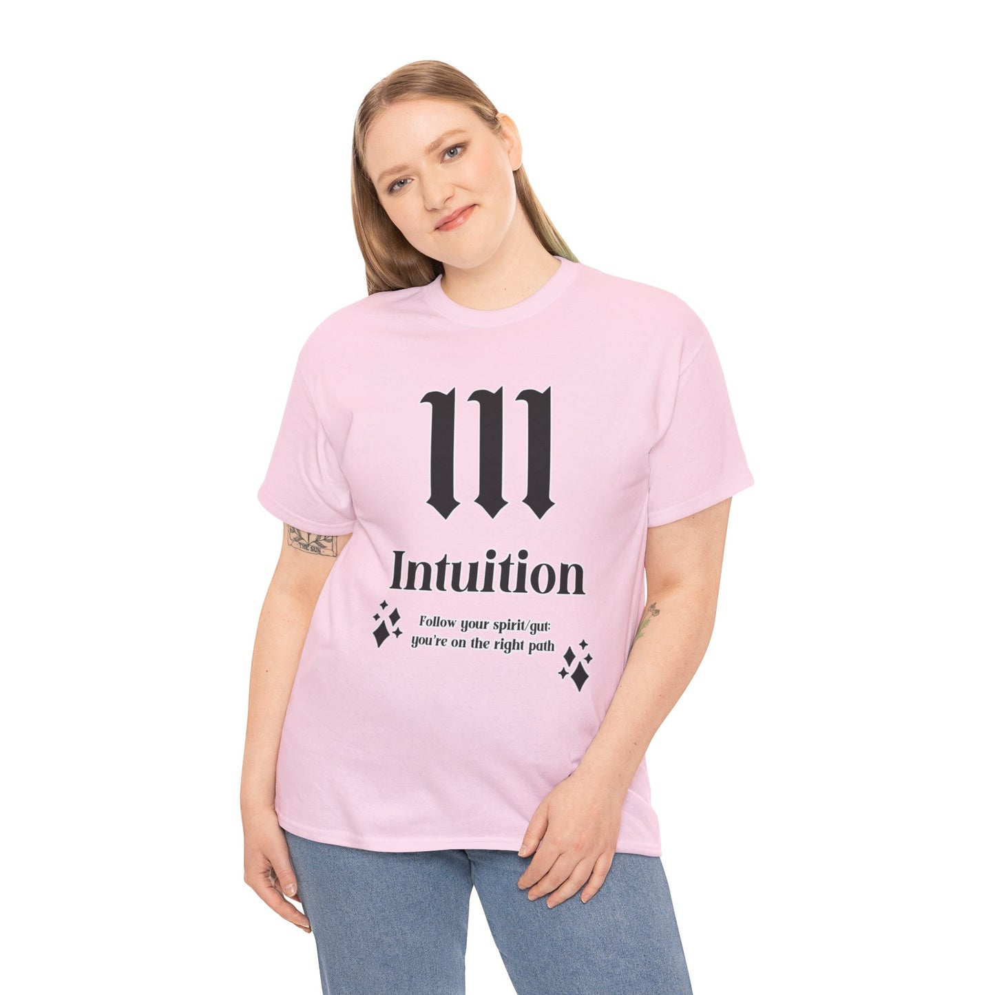 111 Intuition T-Shirt Angel Numbers x BLK