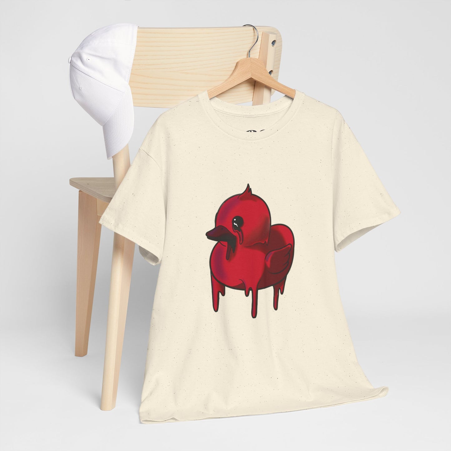 Red Suede Duck Sawse Tee Heavy Cotton