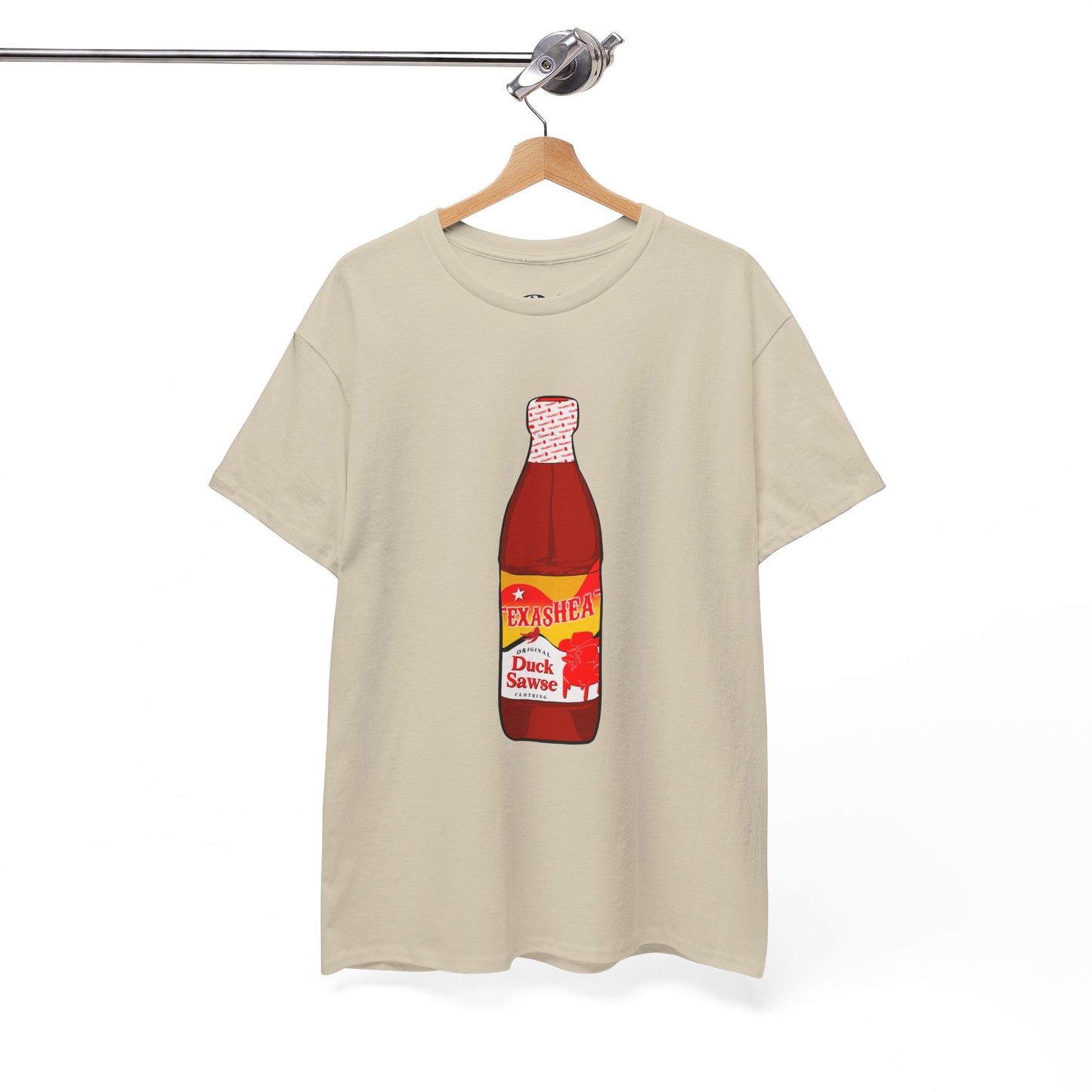 Texas Heat Hot Sauce 100% Cotton Duck Sawse Tee