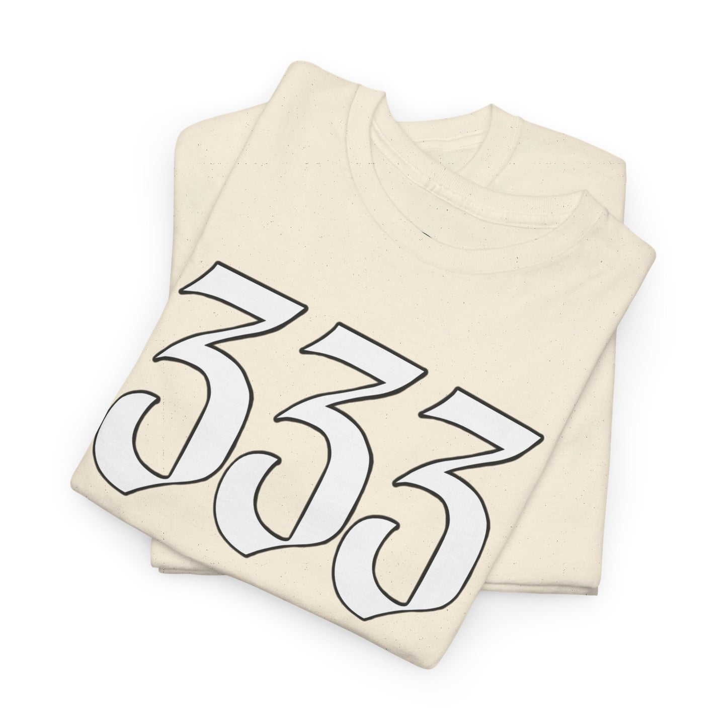 333 Support T-Shirt Angel Numbers x WHT