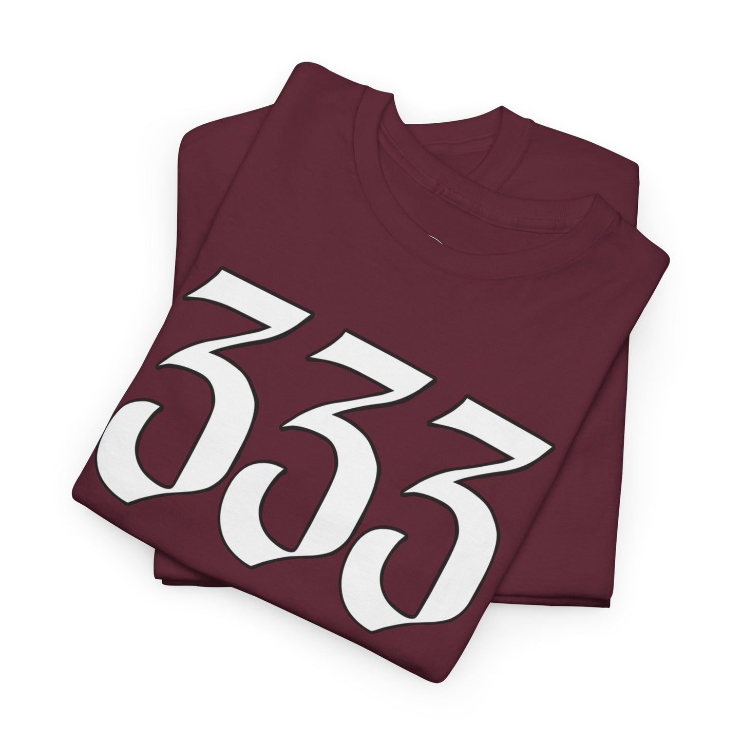 333 Support T-Shirt Angel Numbers x WHT