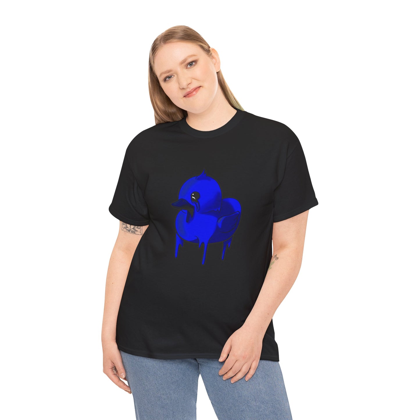 Blue Suede Duck Sawse Tee Heavy Cotton