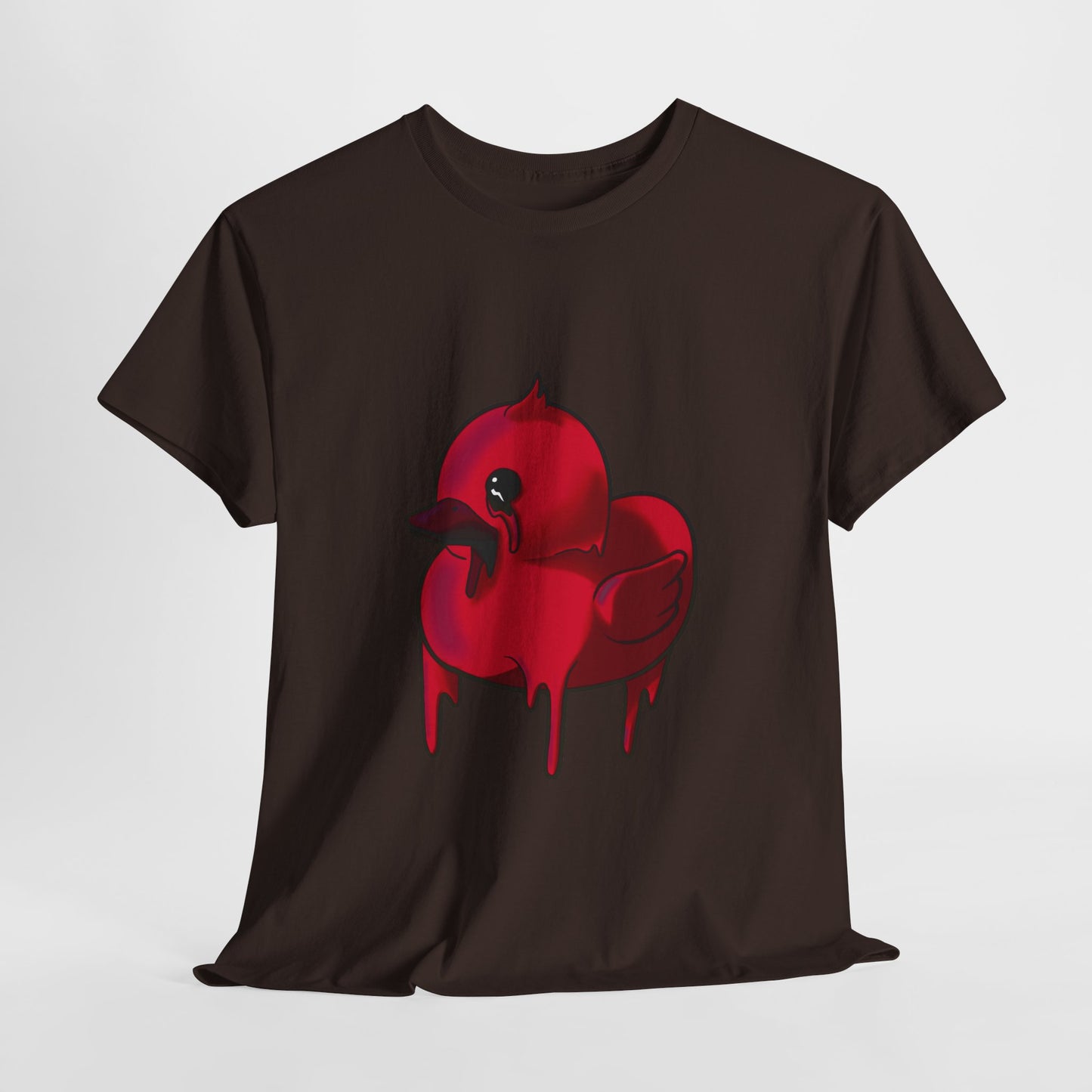 Red Suede Duck Sawse Tee Heavy Cotton