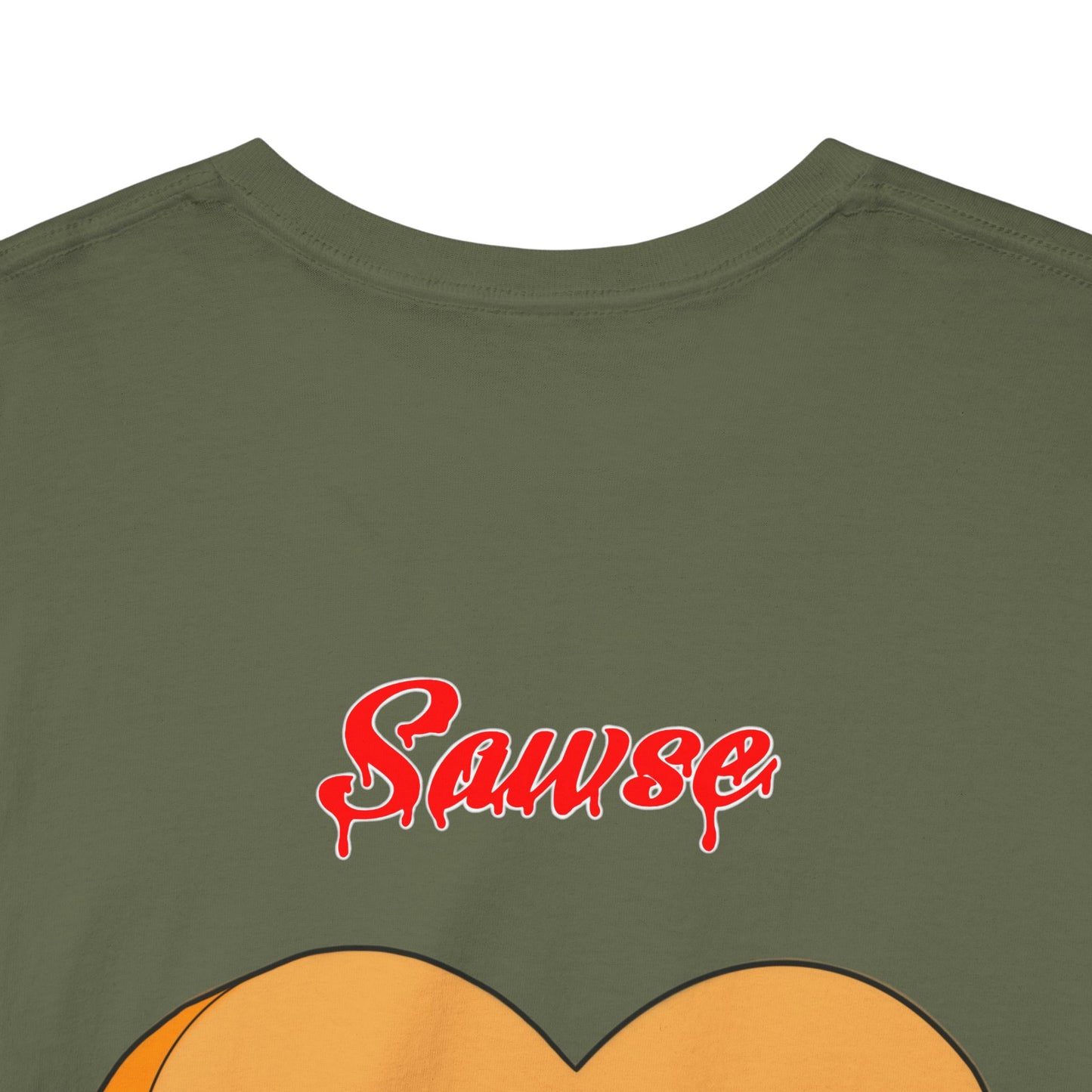 Conversation Heart Duck Sawse Logo Tee Heavy Cotton 01