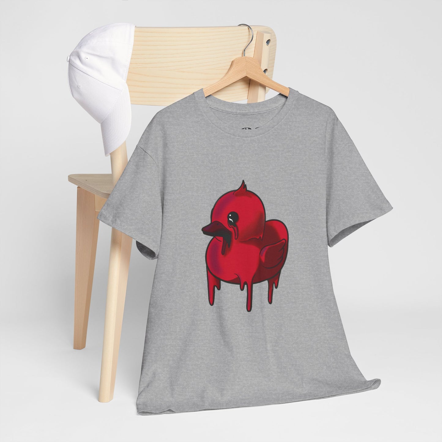 Red Suede Duck Sawse Tee Heavy Cotton