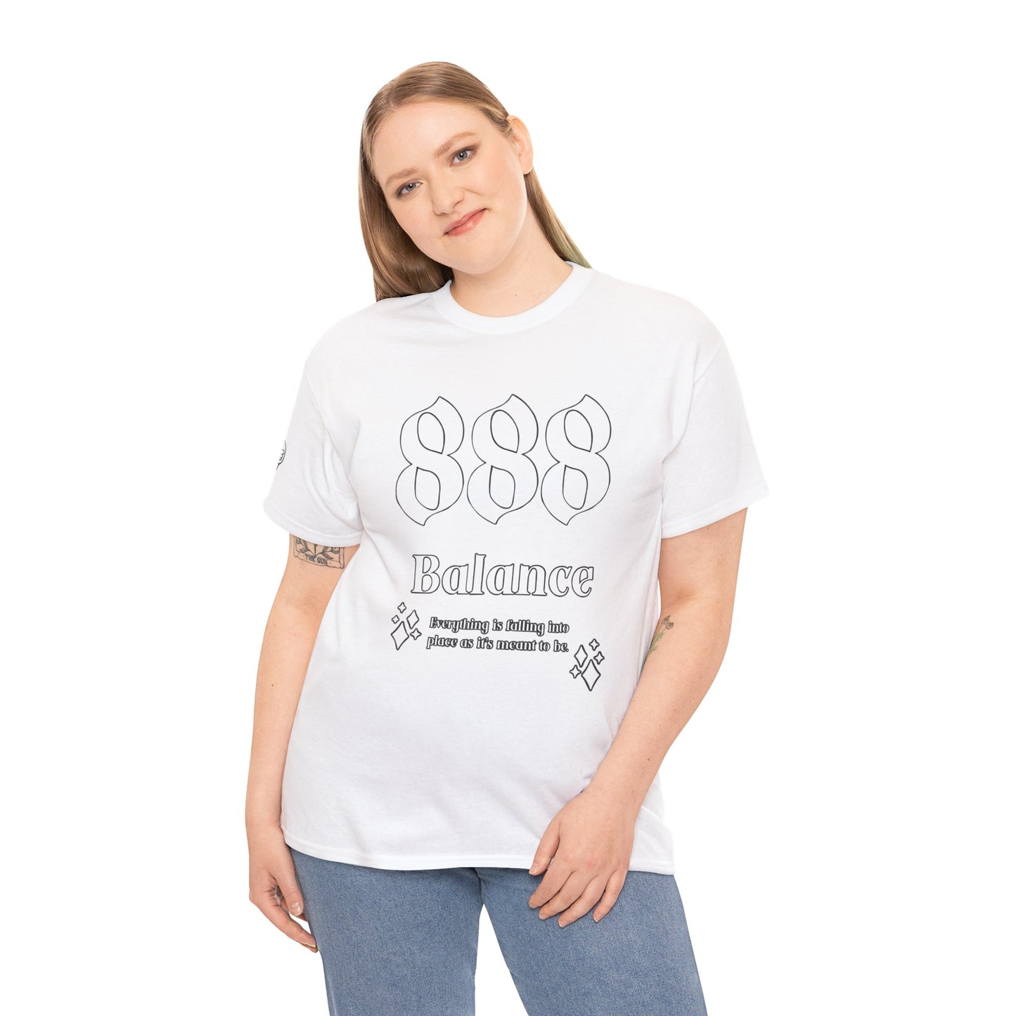 888 Balance T-Shirt Angel Numbers