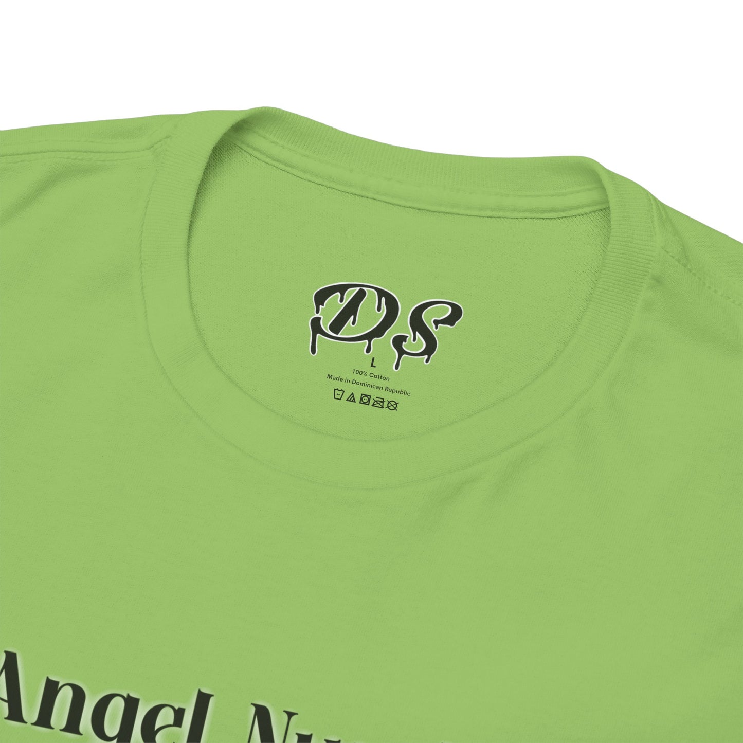 Angel Numbers - ALL BLK Heavy Cotton T-Shirt