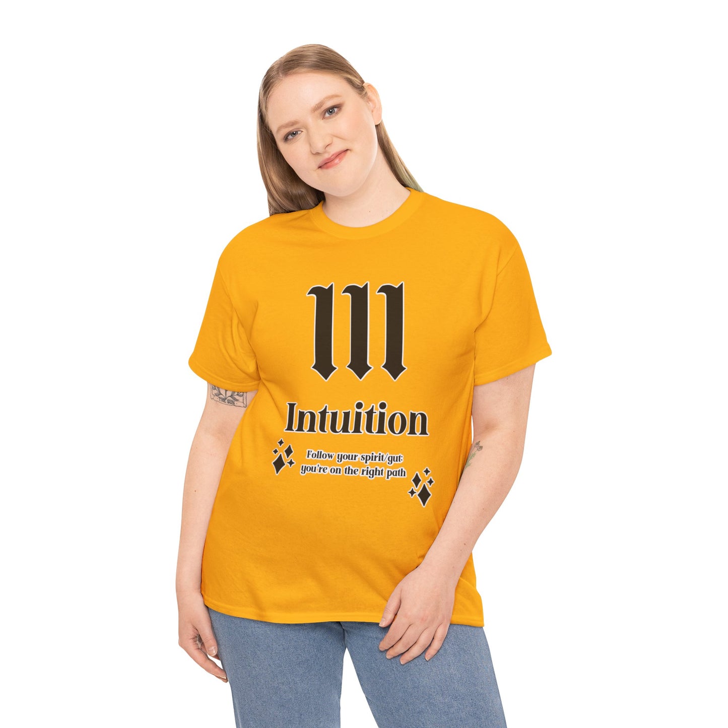 111 Intuition T-Shirt Angel Numbers x BLK