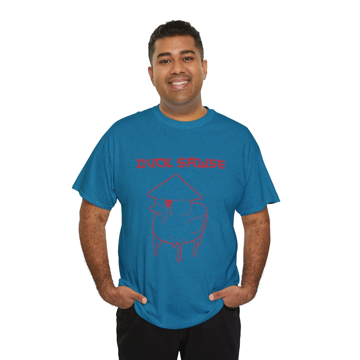 Duck Sawse Chinese Take-Out Logo 100% Cotton Tee