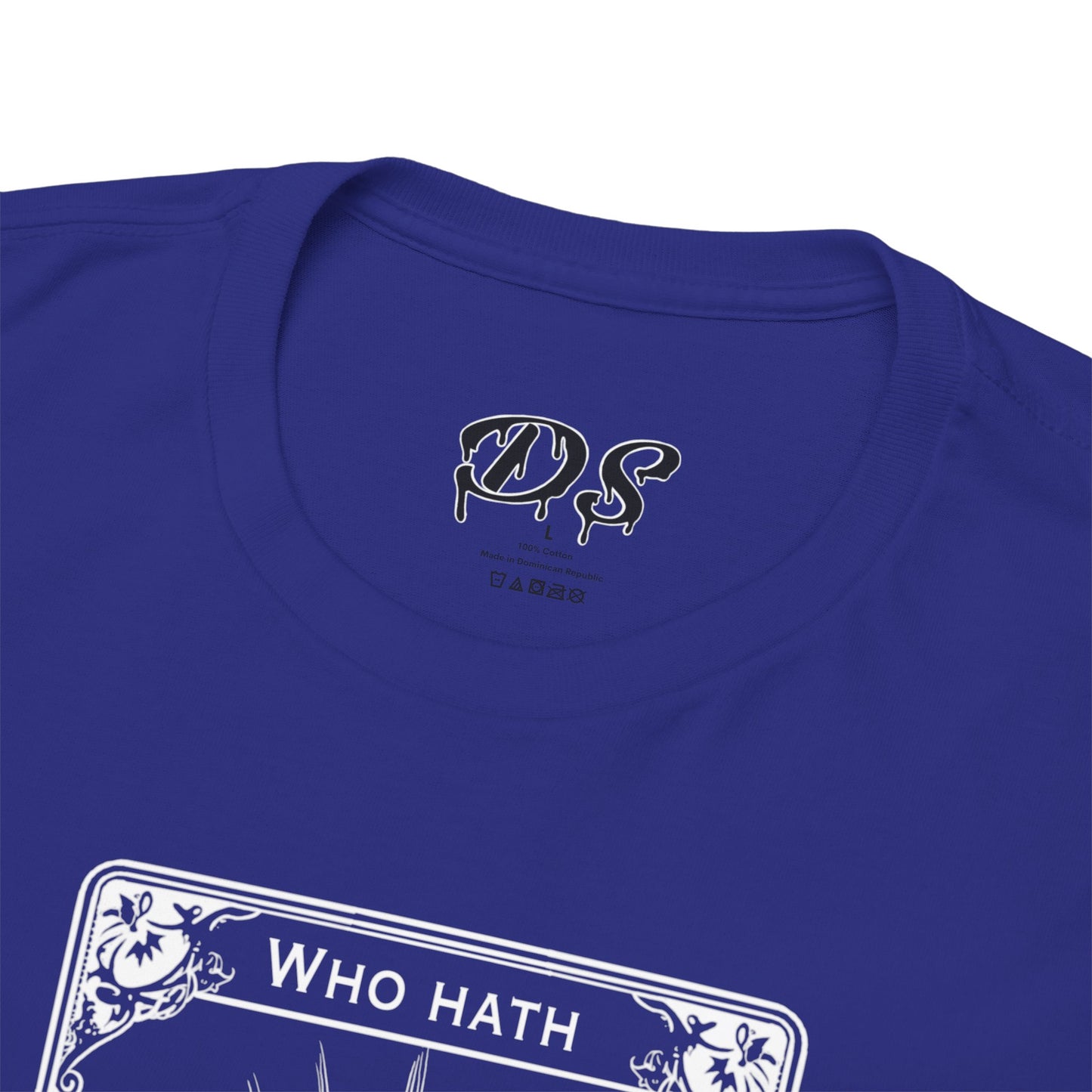 The Audacity Tarot Card 100% Cotton Tee x WHT