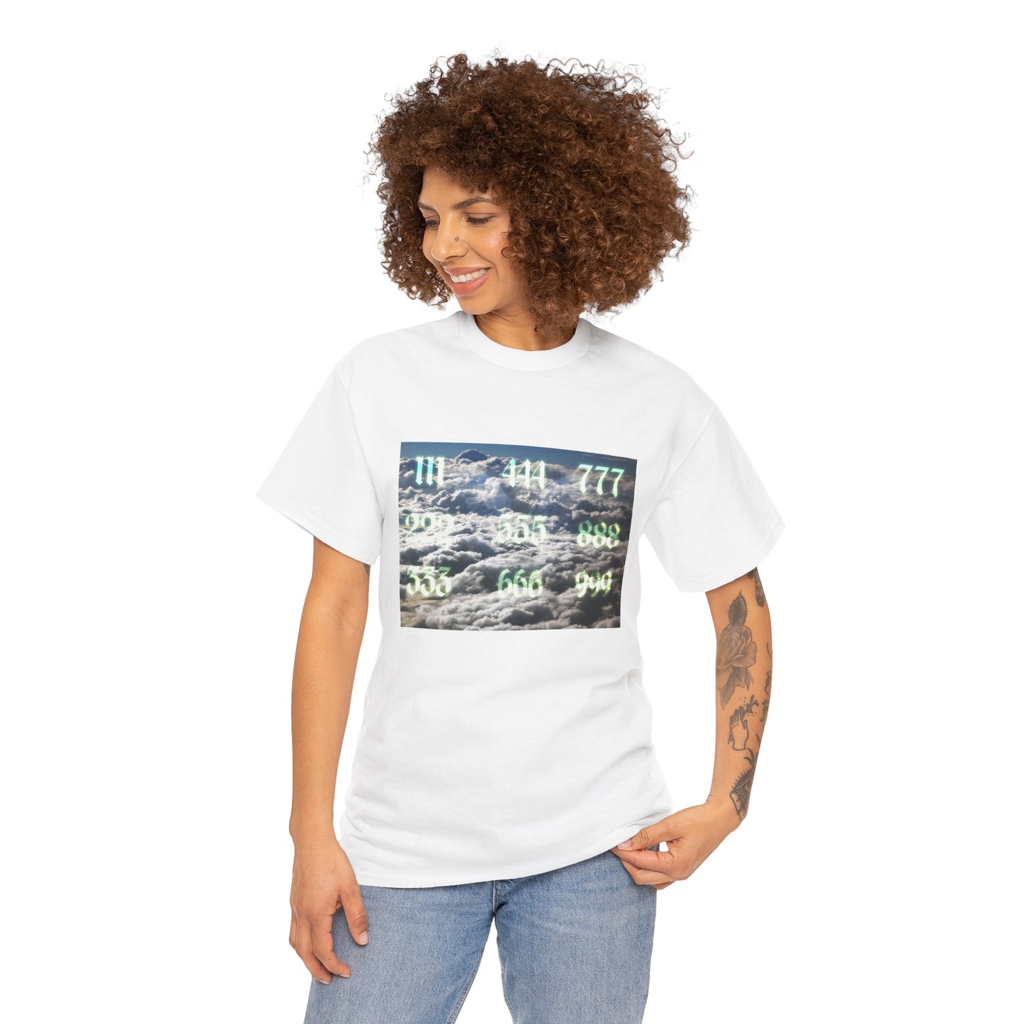 Angel Numbers Heavy Cotton T-Shirt