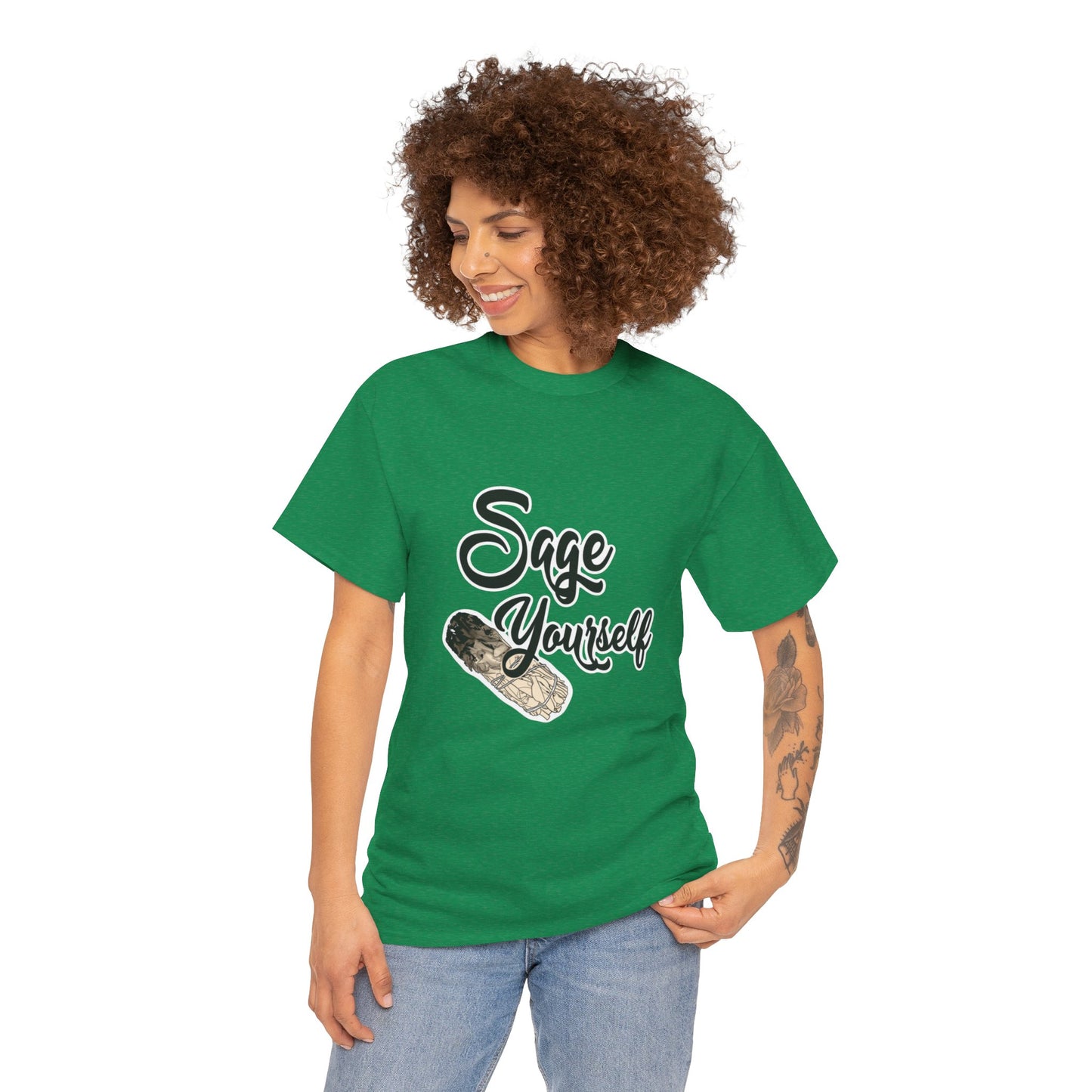 Sage Yourself Unisex 100% Cotton Tee