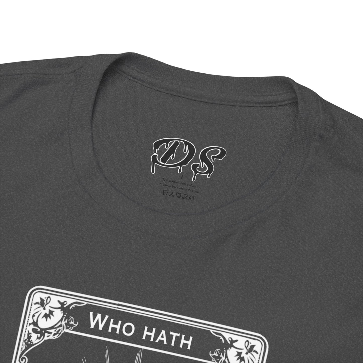 The Audacity Tarot Card 100% Cotton Tee x WHT