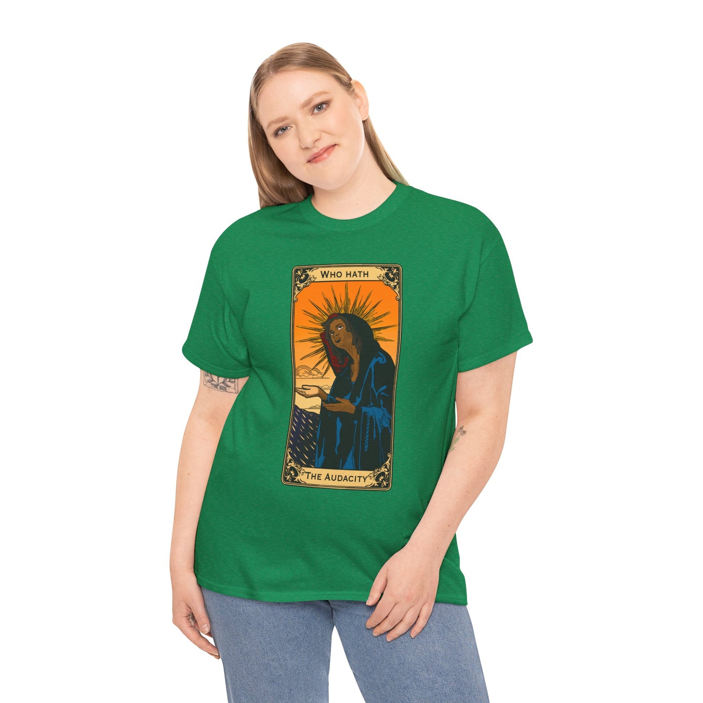 The Audacity Tarot Card 100% Cotton Tee