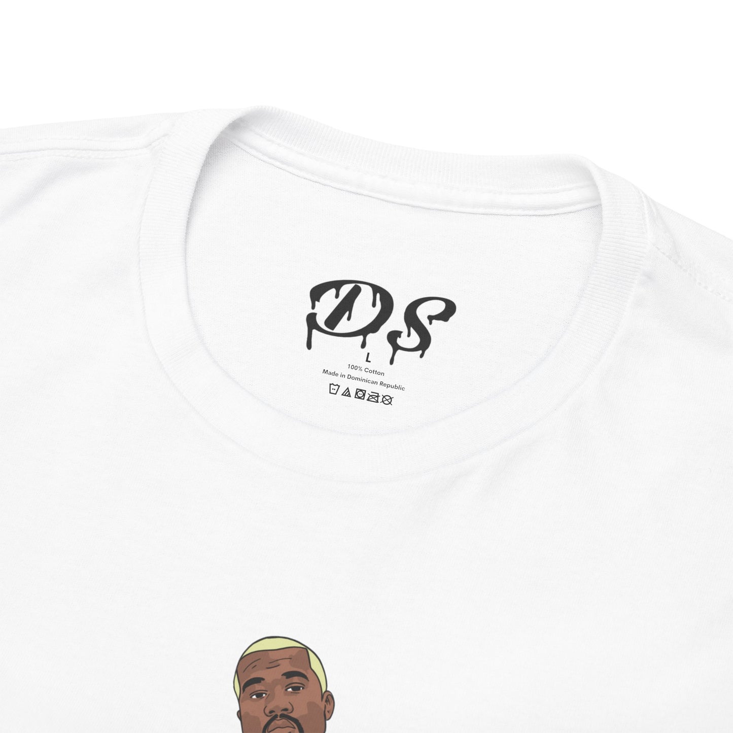 Blonde Ye 450 Cloud Black Tee Heavy Cotton