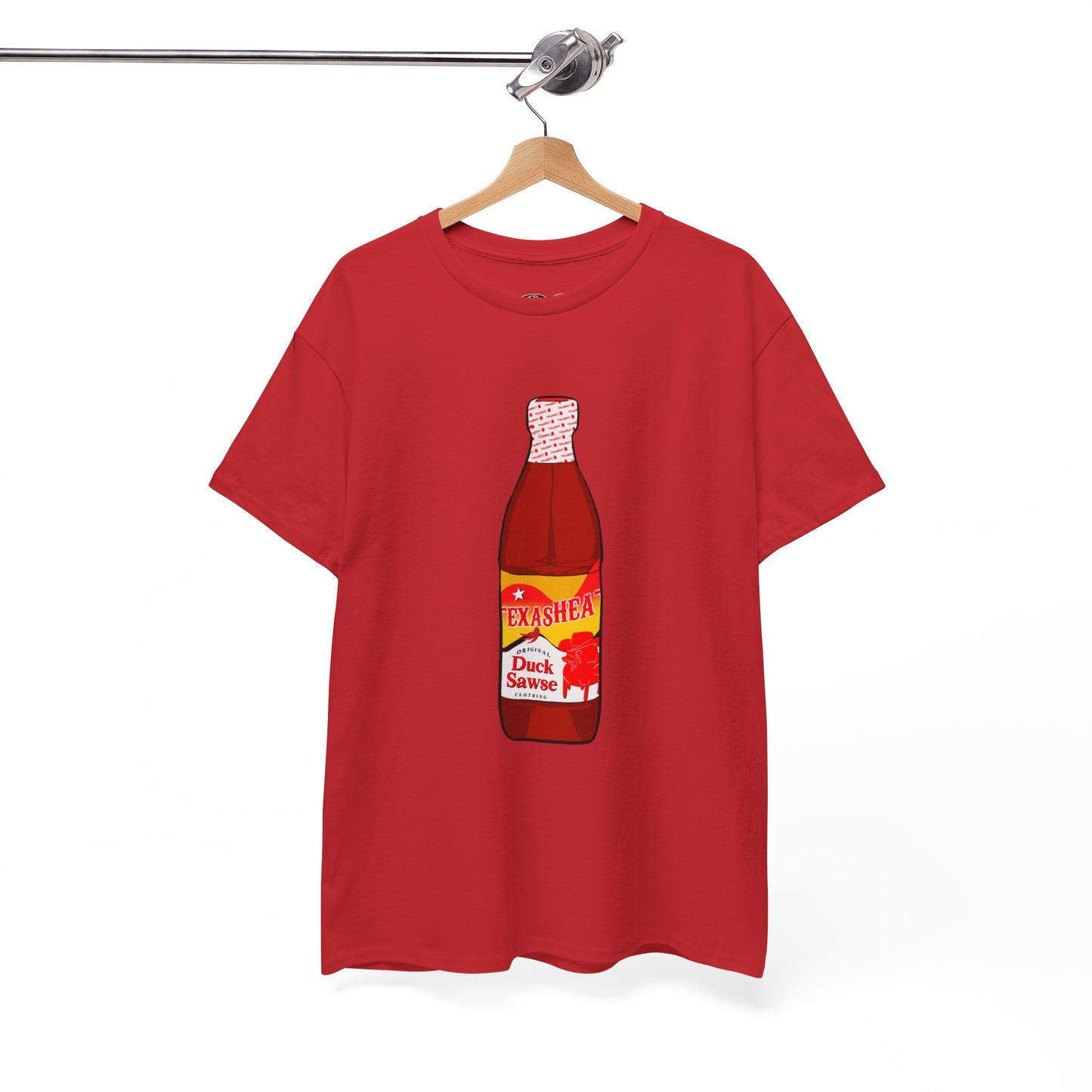 Texas Heat Hot Sauce 100% Cotton Duck Sawse Tee