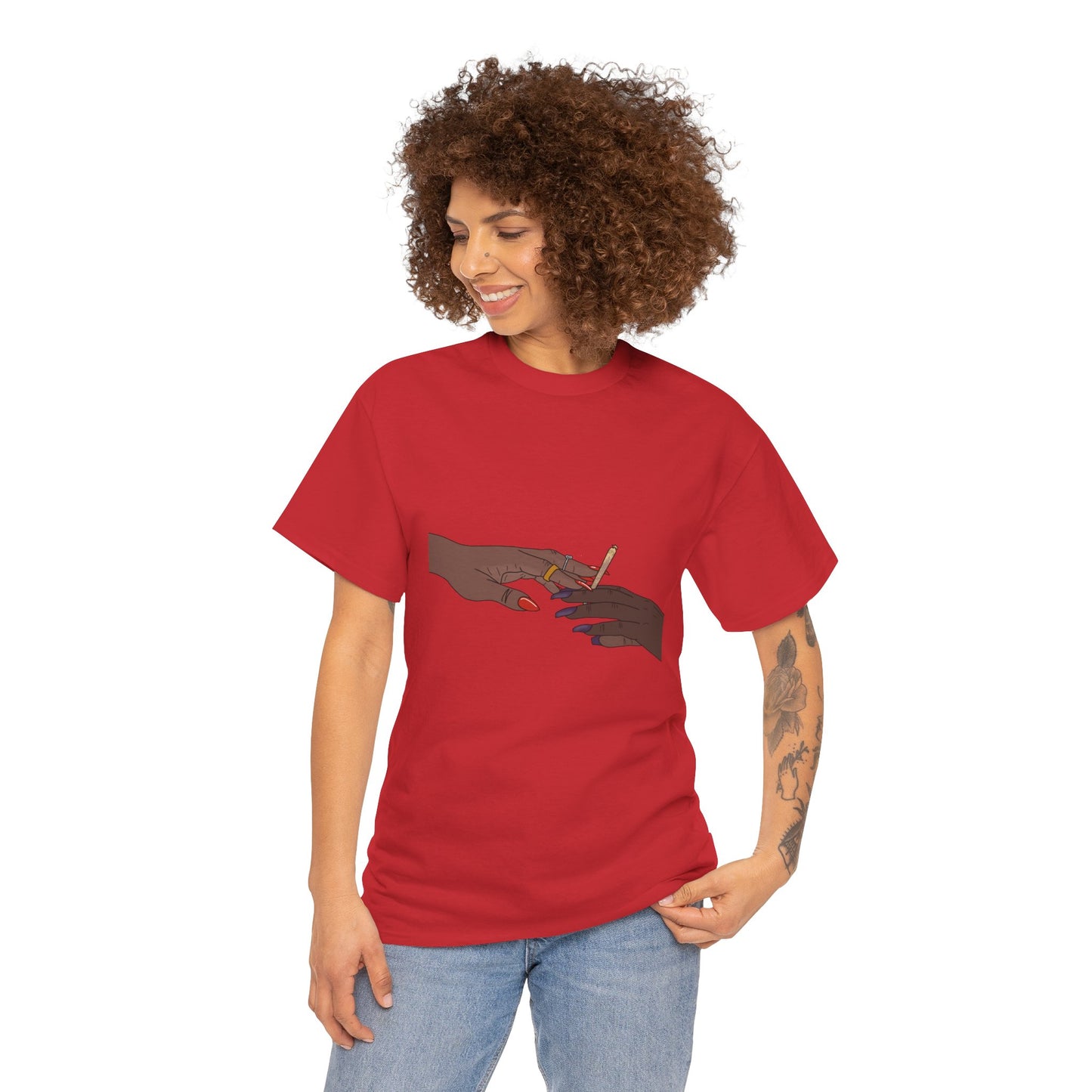 ”Girls Get High” 100% Cotton Pass Dat Doobie Tee