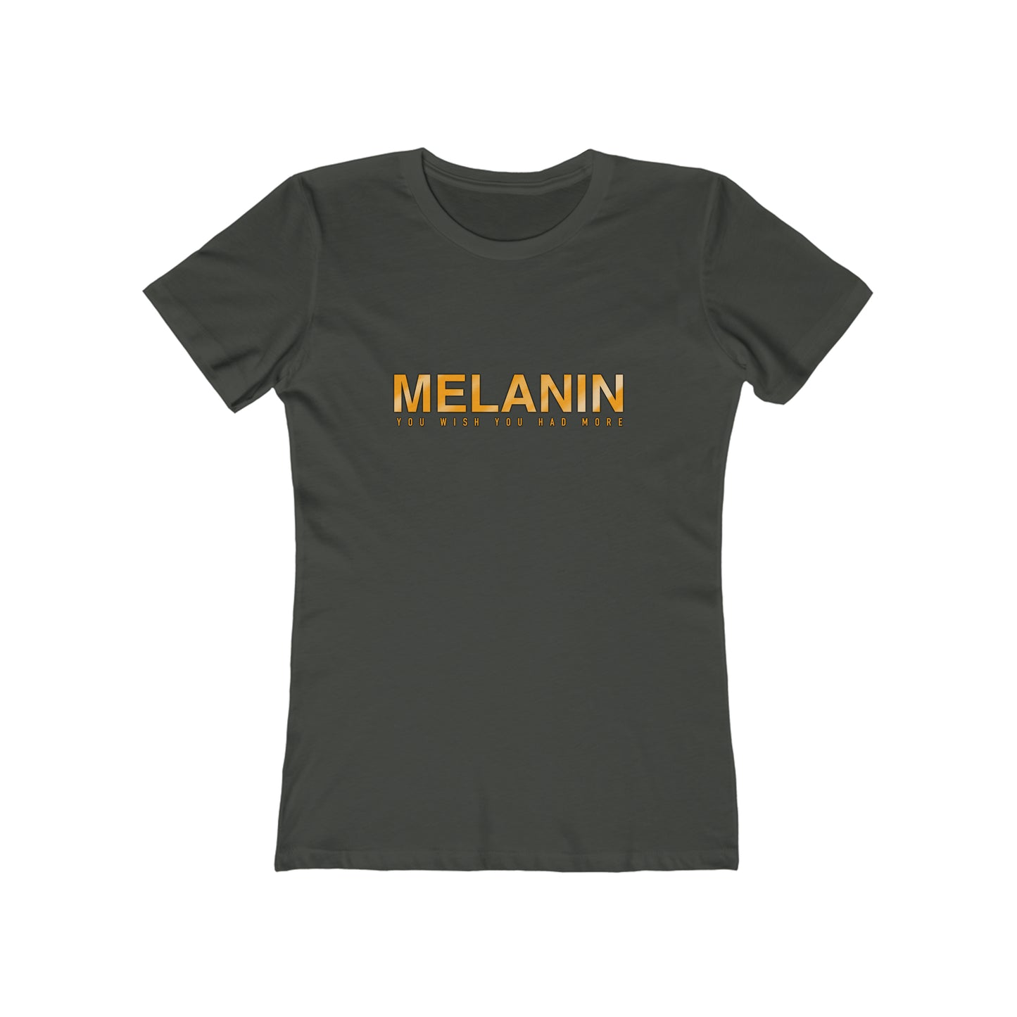 MELANIN Womens Boyfriend T-Shirt