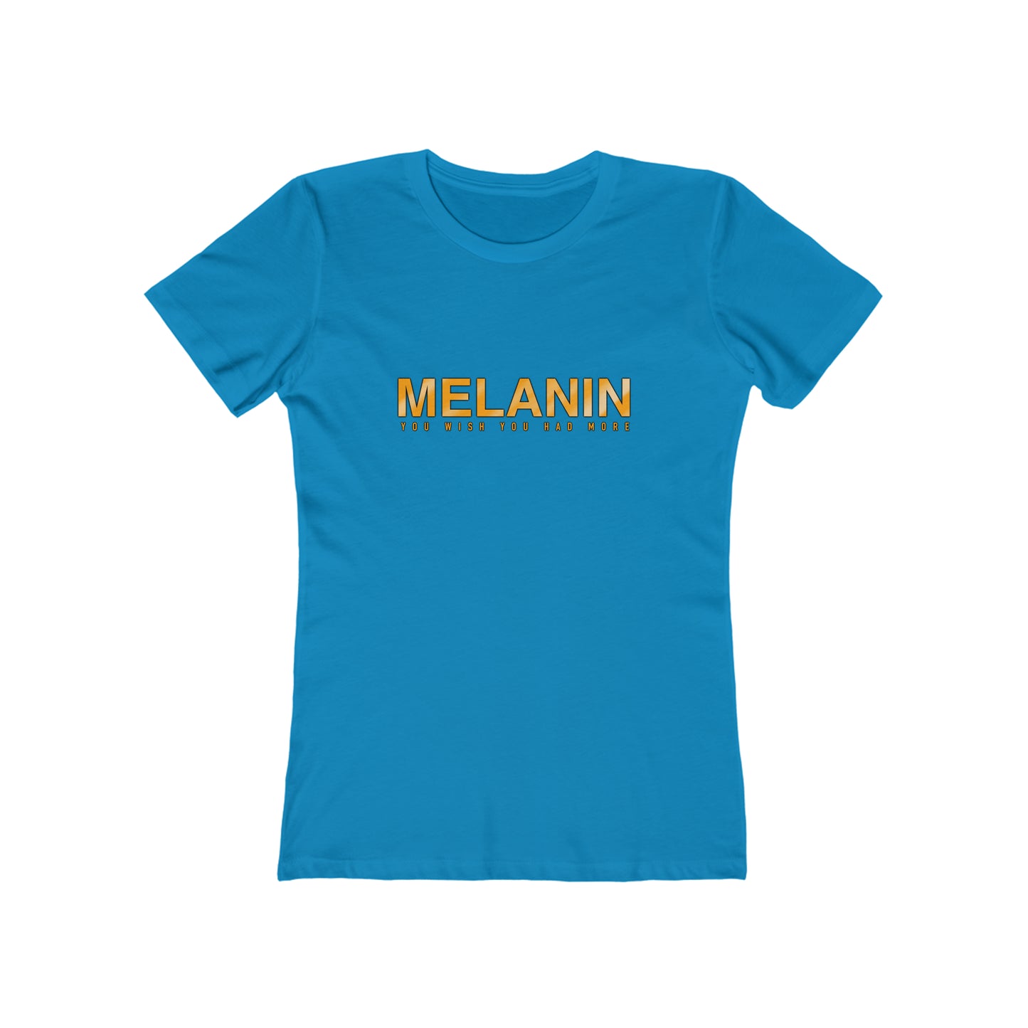 MELANIN Womens Boyfriend T-Shirt
