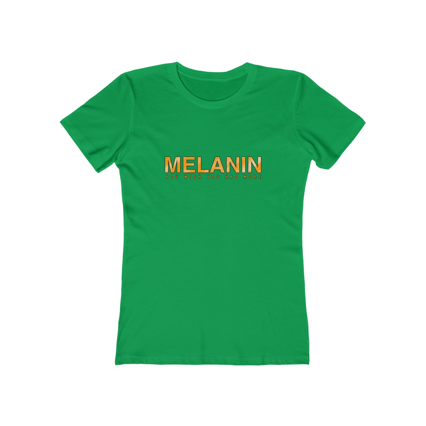 MELANIN Womens Boyfriend T-Shirt