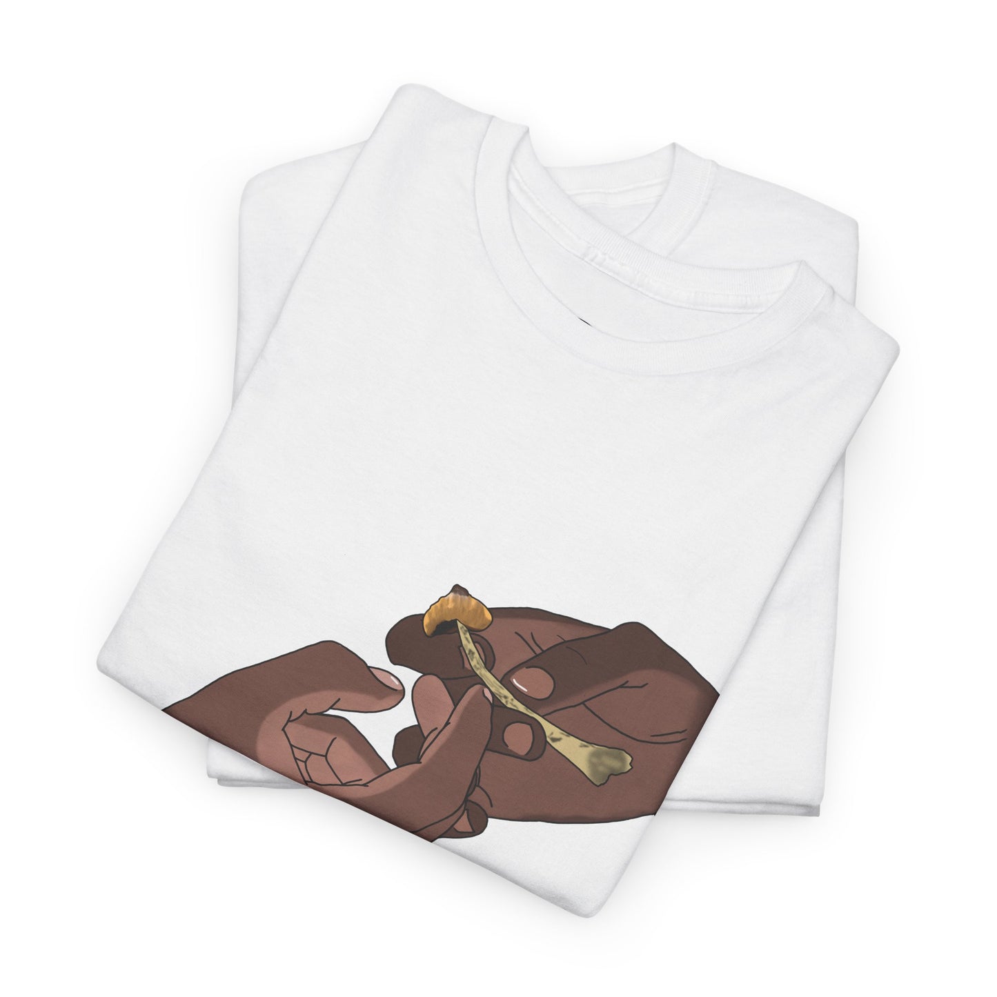 “Bros Get High” 100% Cotton Pass Dat Shroom Tee