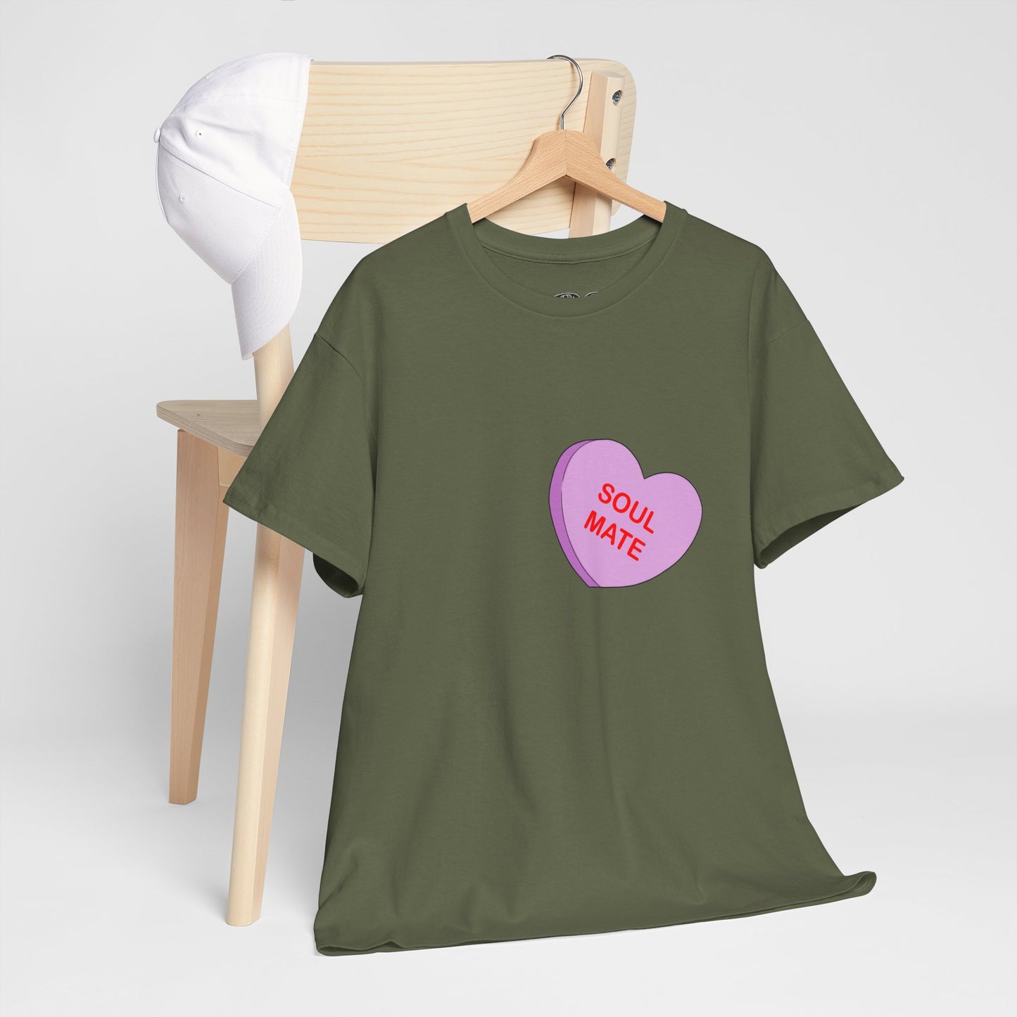 Conversation Heart Duck Sawse Logo Tee Heavy Cotton 03