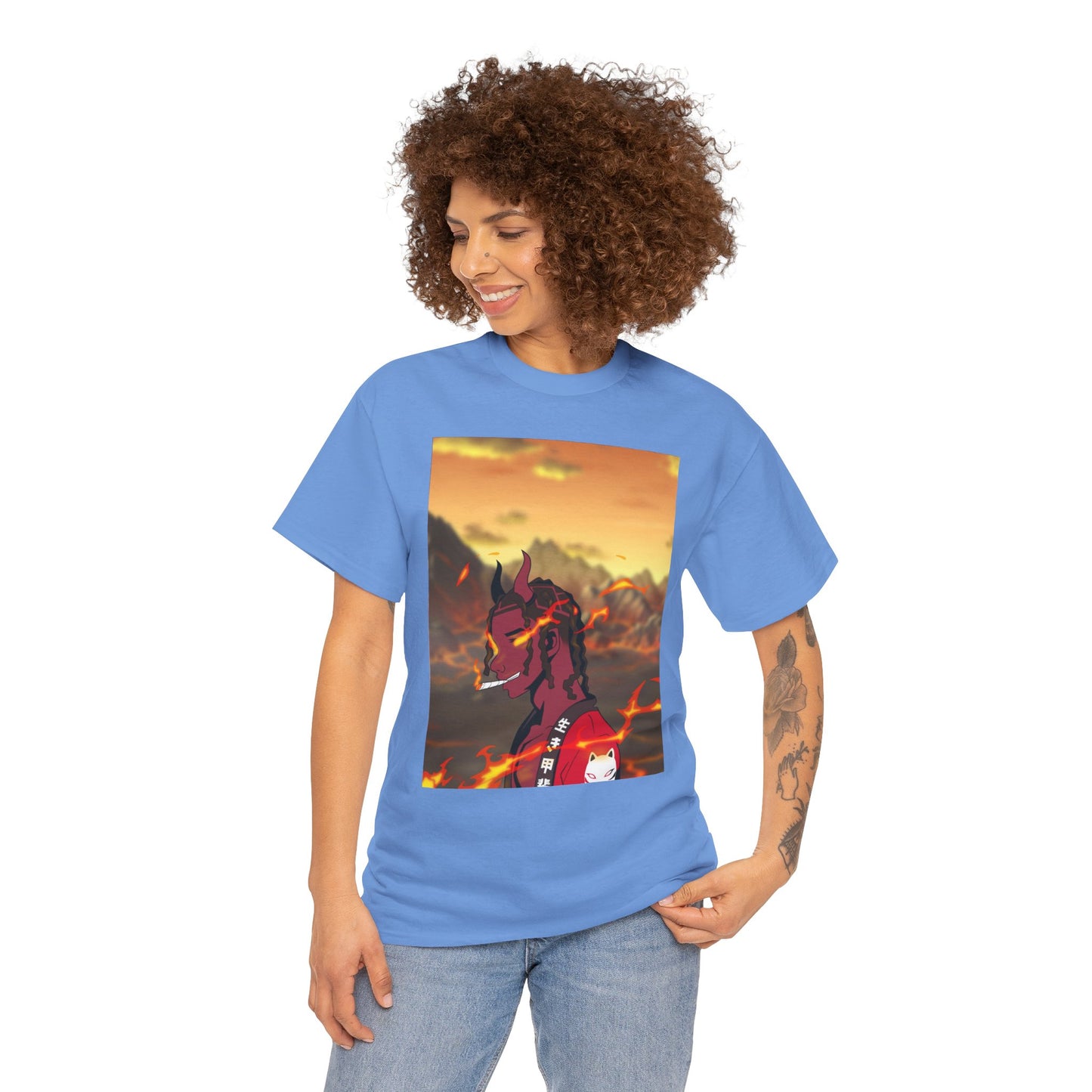 Fire Bender DingxAzuki Tee Heavy Cotton