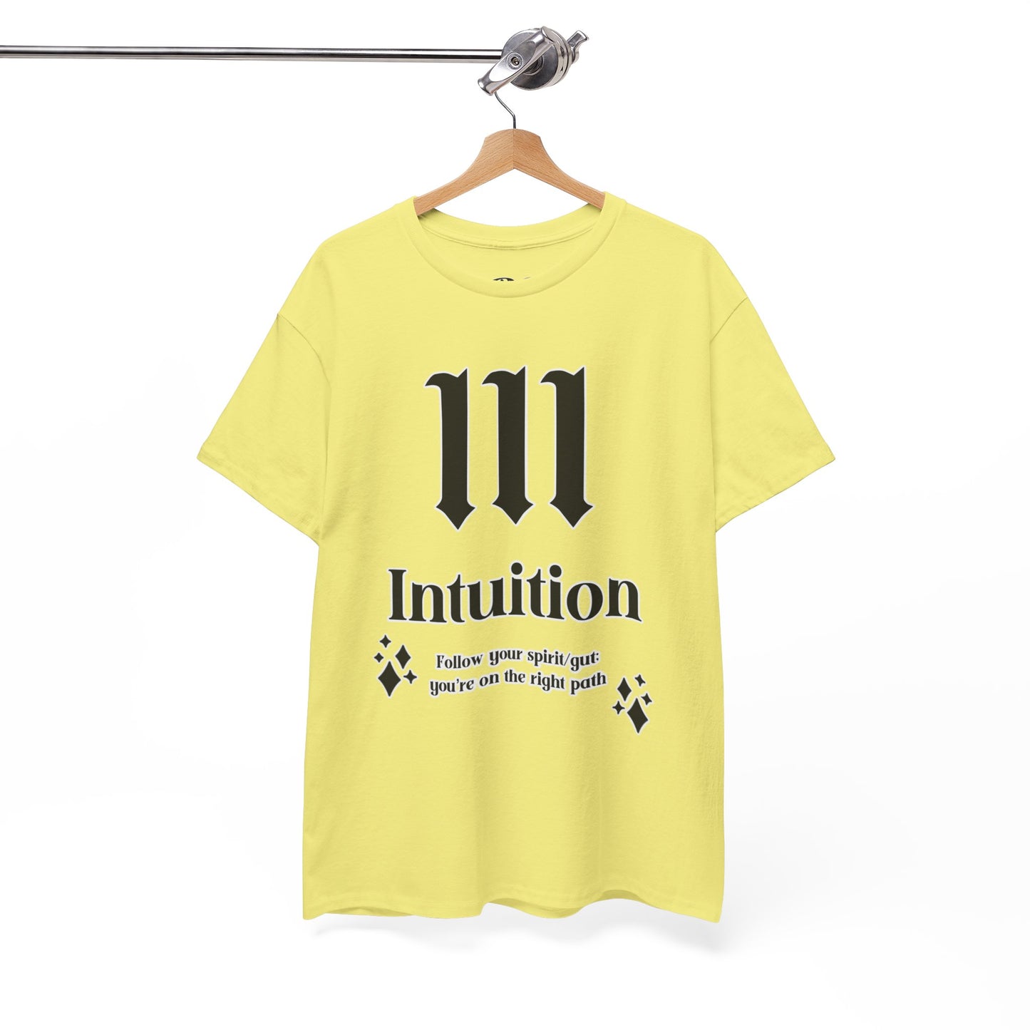 111 Intuition T-Shirt Angel Numbers x BLK