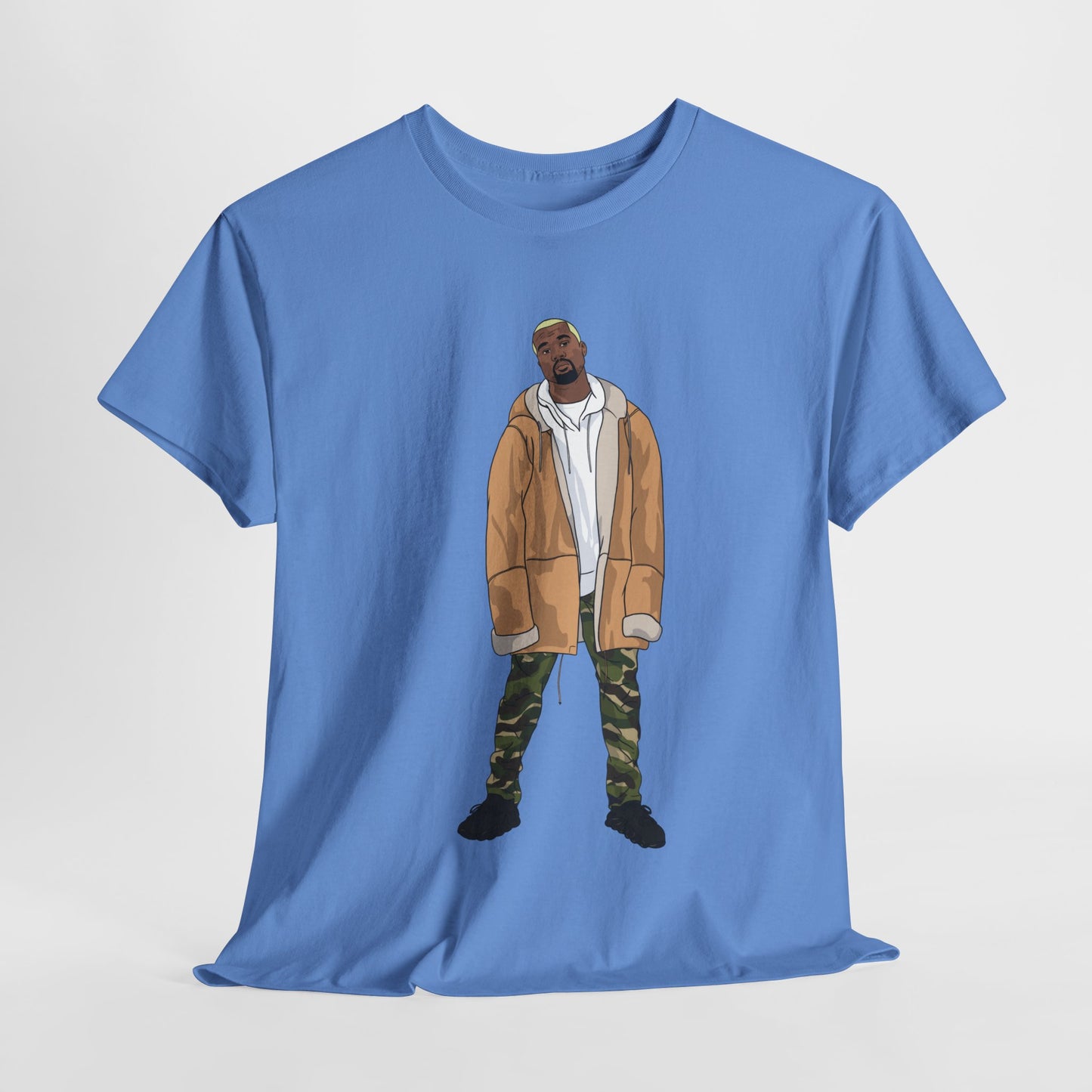 Blonde Ye 450 Cloud Black Tee Heavy Cotton