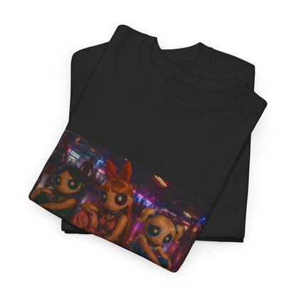 Powerpuff Girls x 'ATL' T-Shirt — Retro Cartoon Atlanta Tee