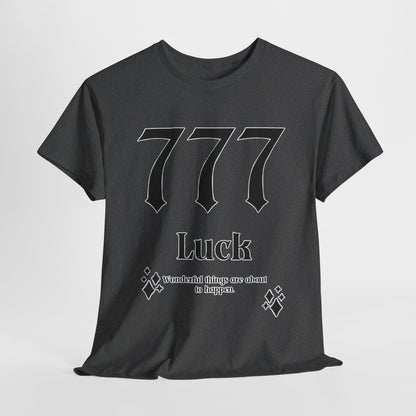 777 Luck T-Shirt Angel Numbers