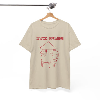 Duck Sawse Chinese Take-Out Logo 100% Cotton Tee