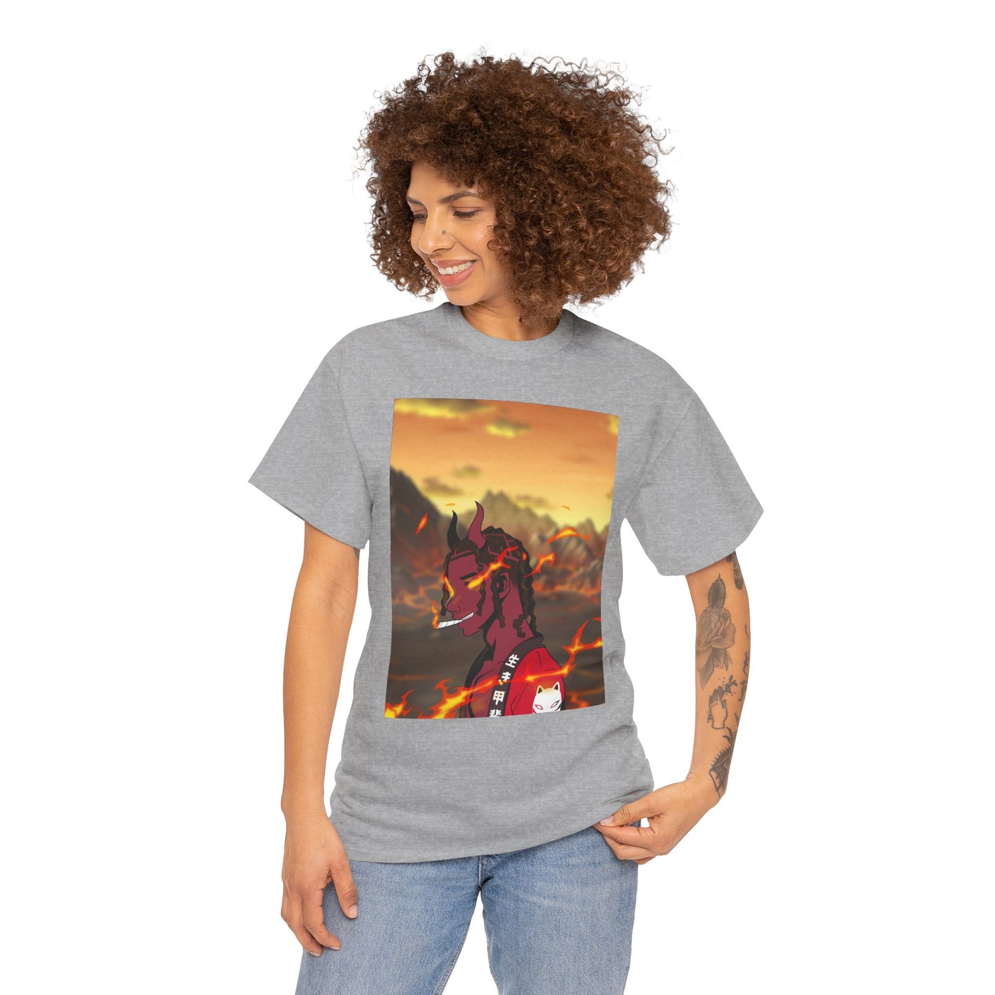 Fire Bender DingxAzuki Tee Heavy Cotton