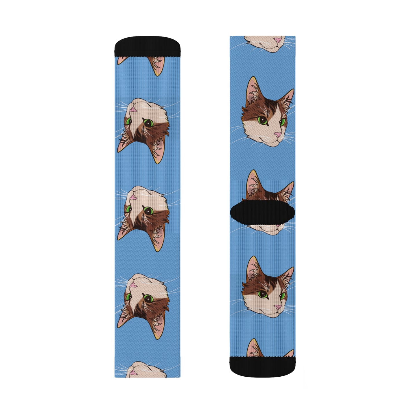 Kitty Cat  Sublimation Socks