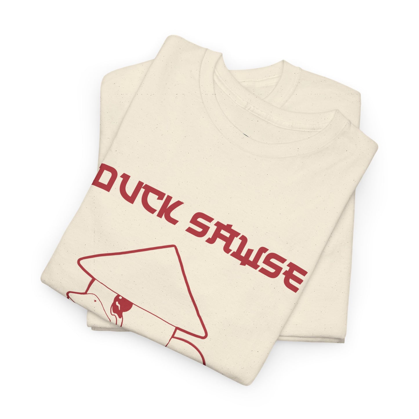 Duck Sawse Chinese Take-Out Logo 100% Cotton Tee