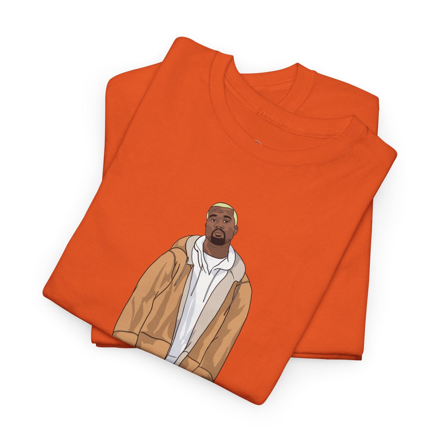 Blonde Ye 450 Cloud Black Tee Heavy Cotton