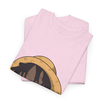 Black Luffy Card 100% Cotton Tee