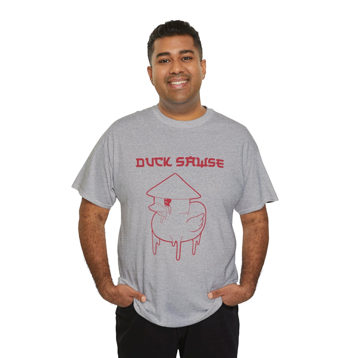 Duck Sawse Chinese Take-Out Logo 100% Cotton Tee
