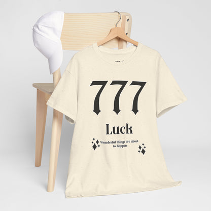 777 Luck T-Shirt Angel Numbers