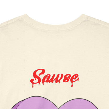 Conversation Heart Duck Sawse Logo Tee Heavy Cotton 03