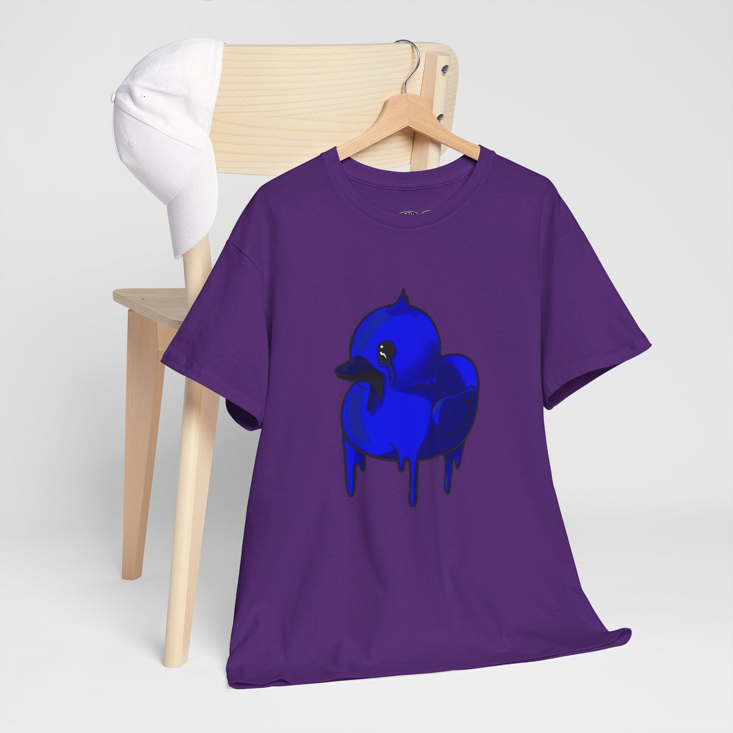 Blue Suede Duck Sawse Tee Heavy Cotton