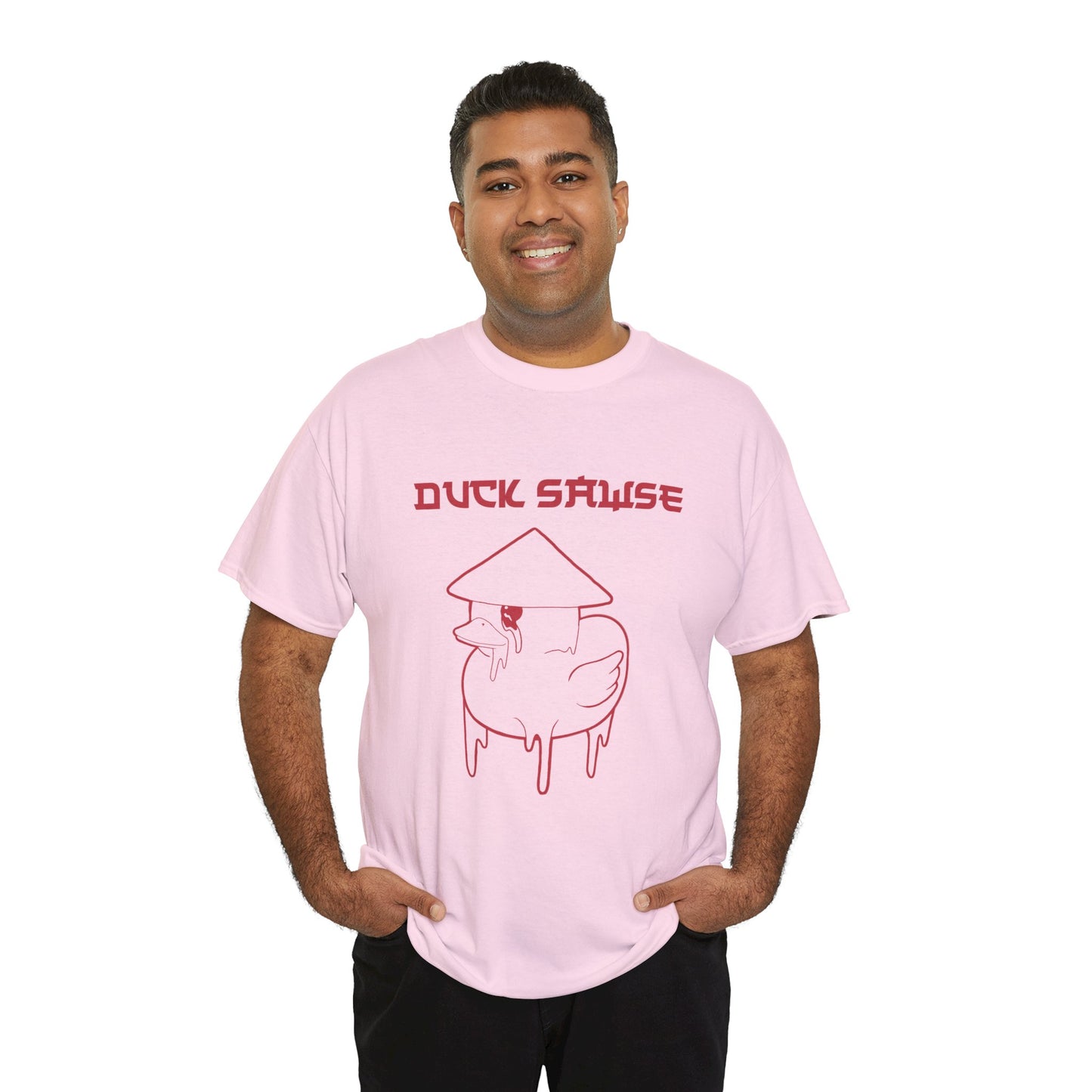 Duck Sawse Chinese Take-Out Logo 100% Cotton Tee