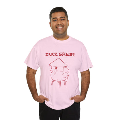 Duck Sawse Chinese Take-Out Logo 100% Cotton Tee
